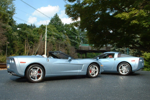 2012 Carlisle Blue Corvette