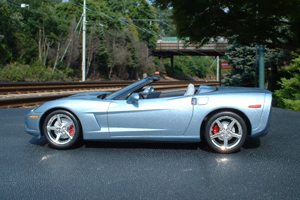 2012 Carlisle Blue Corvette
