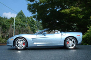 2012 Carlisle Blue Corvette